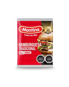 Hamburguesa Vacuno Montina 50g