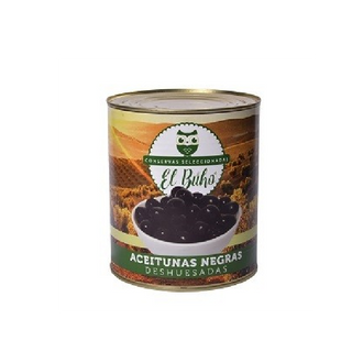 Aceituna Negra Deshuesada El Búho 3 kg