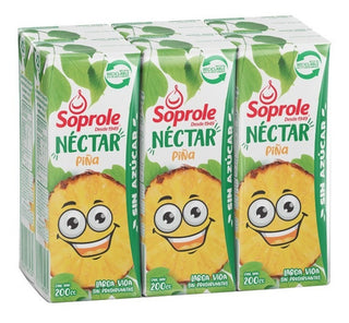 Jugo soprole piña 200 ml x 6