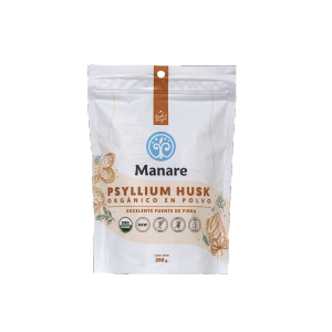 Psyllum Husk orgánico en polvo Manare 200 grs