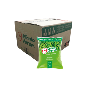 Caja Arvejas Minuto Verde 1kg x 15 unidades