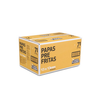 Papa PreFrita  CAJA 13x13 Global Frozzen 2,5K