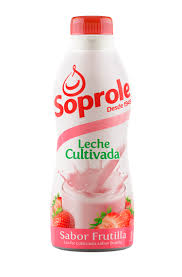 Leche Cultivada Frutilla 1lt Soprole