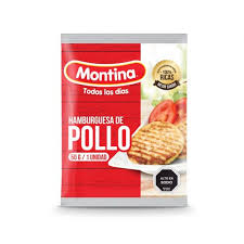 Hamburguesa Pollo Montina 50g