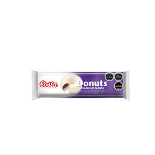 Galleta Donuts Chocolate Blanco 100 grs