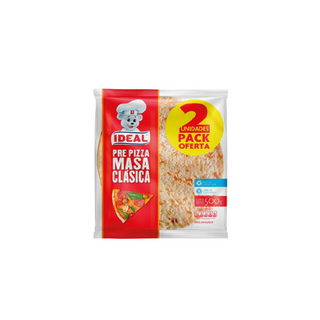 Prepizza masa clásica 2 un. Ideal 500g