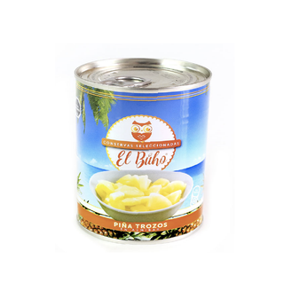 Piña en trozos El Buho 3 kg