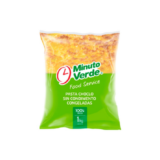 Pasta de choclo sin condimento Minuto Verde 1 kilo