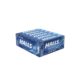 Halls menta azul x 12 unidades