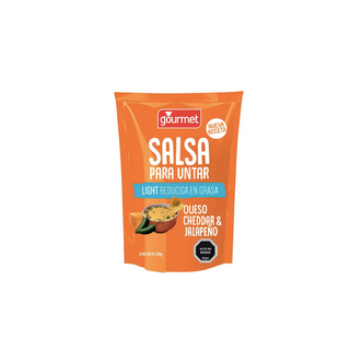 Salsa para untar Cheddar Jalapeño Gourmet 200 grs