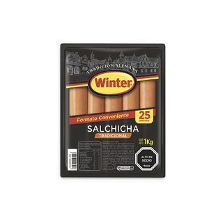 Salchicha conveniente Winter 25 unidades 1kg