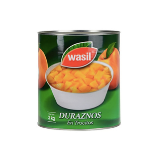 Durazno en trocitos Wasil 3 kg