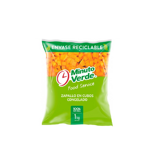 Zapallo Cubo Minuto Verde 1 Kg