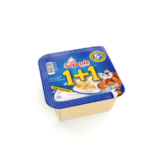 Yogurt 1+1 Zucaritas Soprole 140 grs