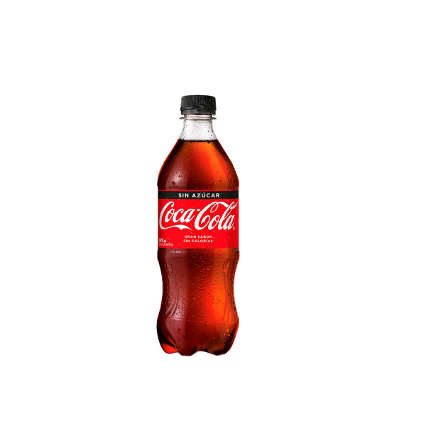 Bebida Coca Cola sin azucar 591 mL