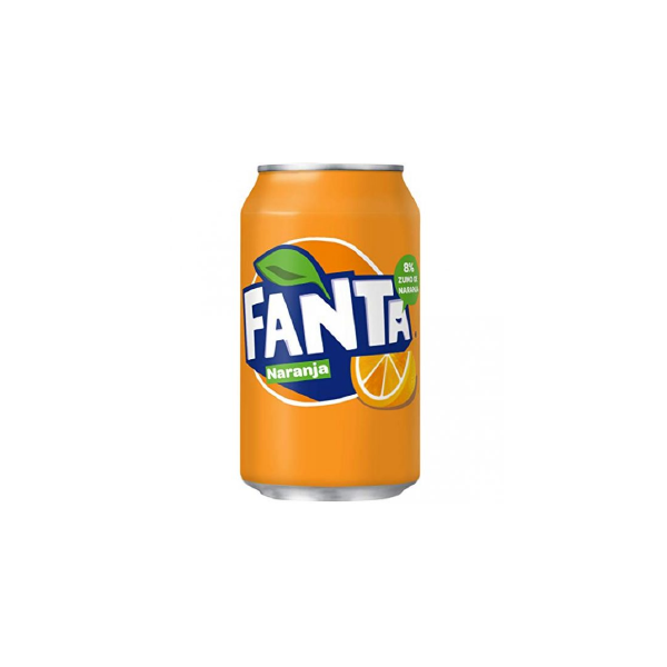 Bebida Fanta naranja 350 ml