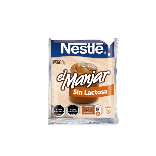 Manjar Nestle sin lactosa 500 grs