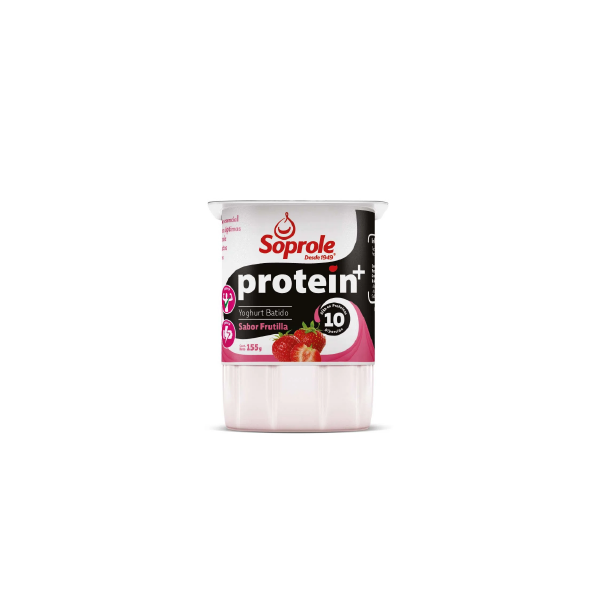 Yogurt frutilla Protein Soprole 155 grs