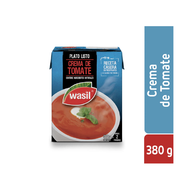 Crema de tomate Wasil 380 grs