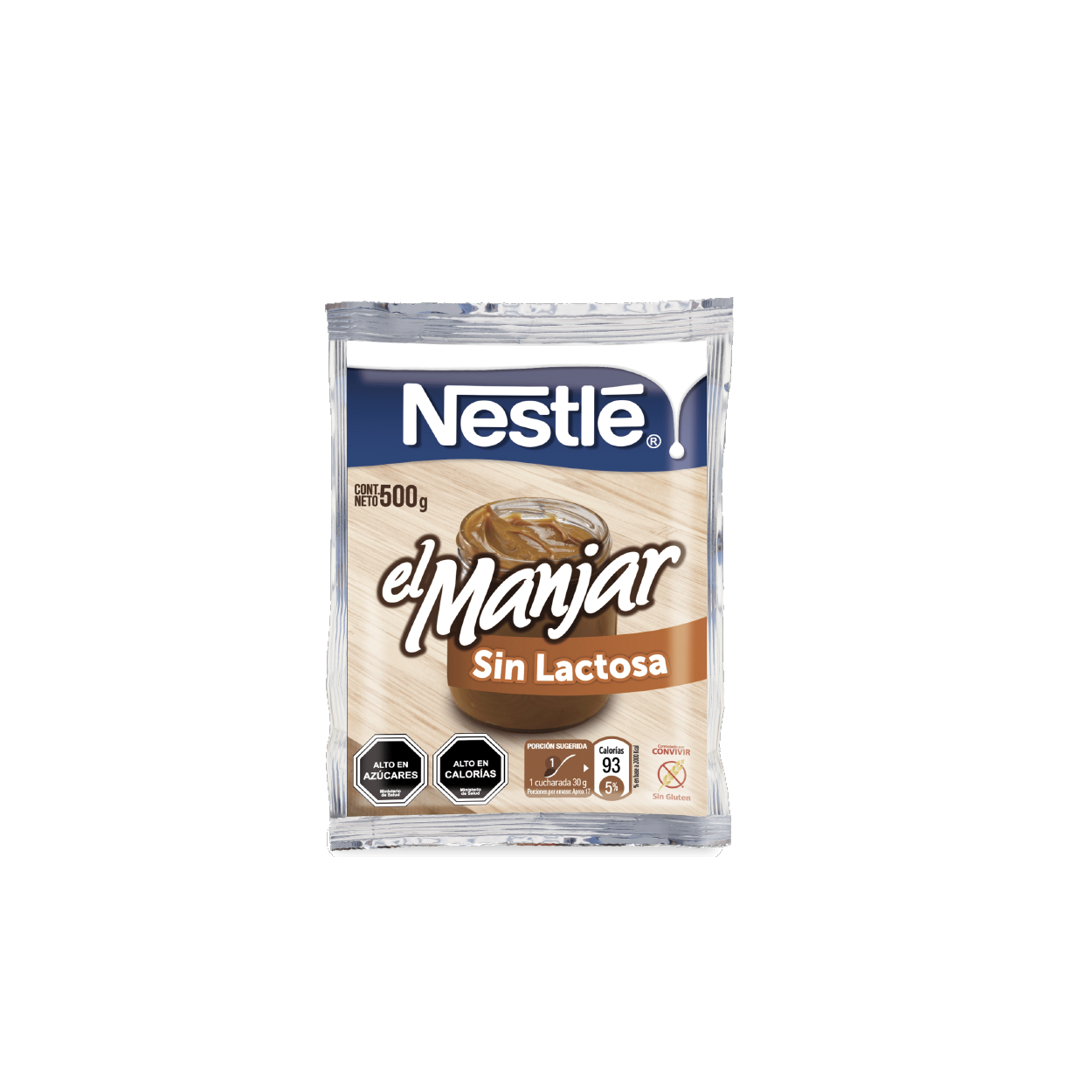 Manjar sin lactosa Nestle 500 grs